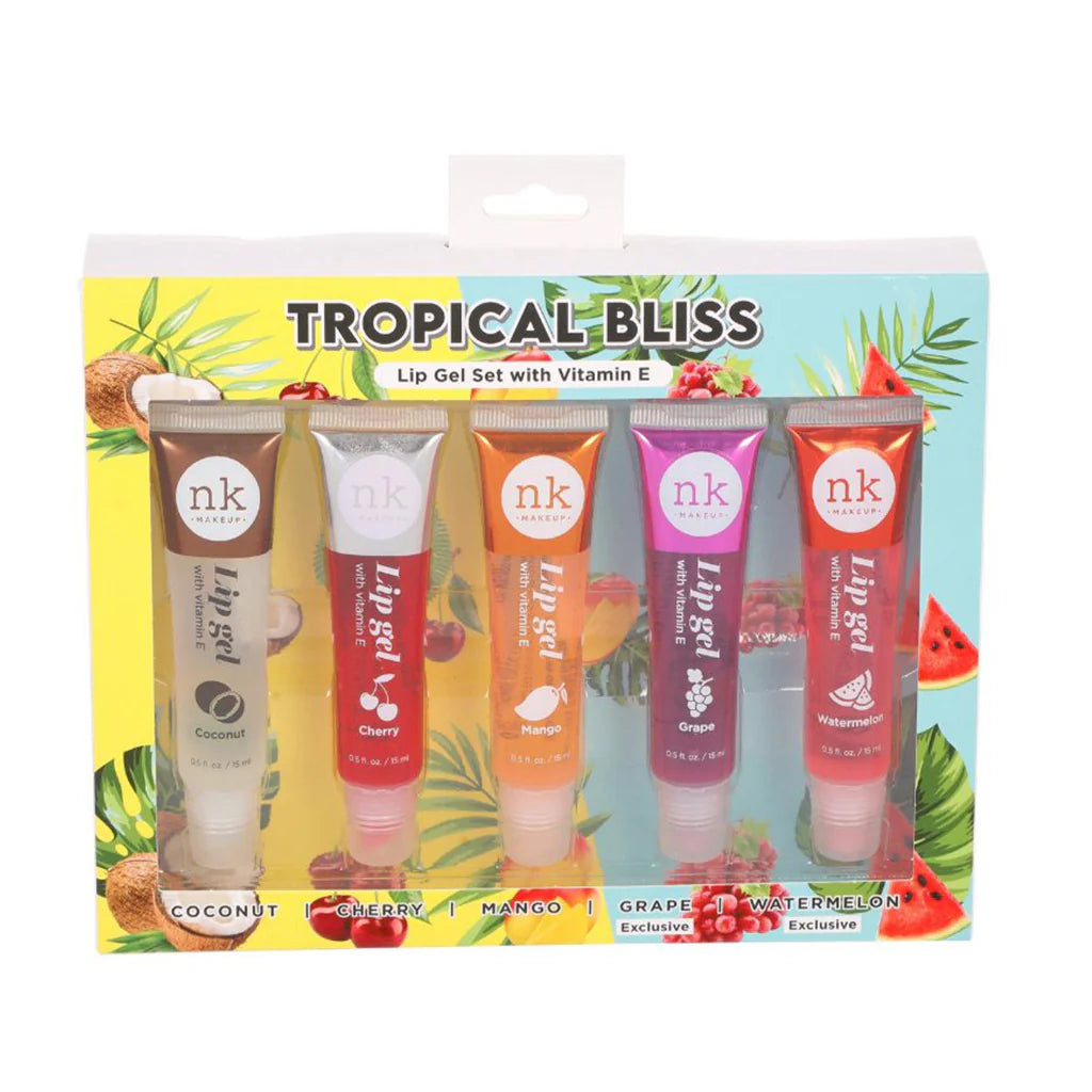 Nicka K NK Tropical Bliss Lip Gel Collection