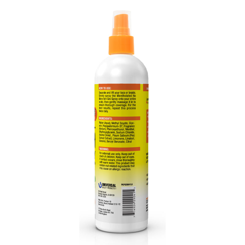 Jamaican Mango & Lime Mentholated No More Itch Gro Spray