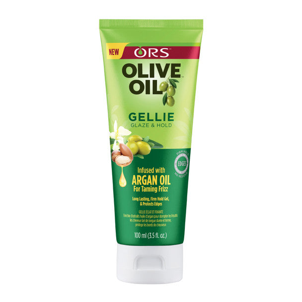 ORS Olive Oil Gellie Glaze and Hold Infused with Argan Oil for Taming Frizz 100ml