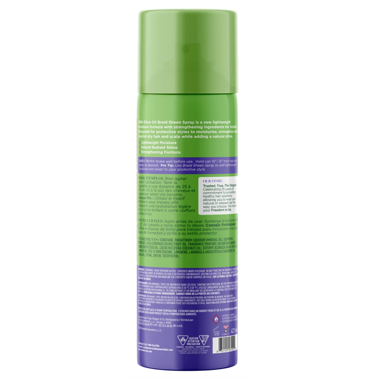 ORS Olive Oil Braidzone Sheen Spray 421ml