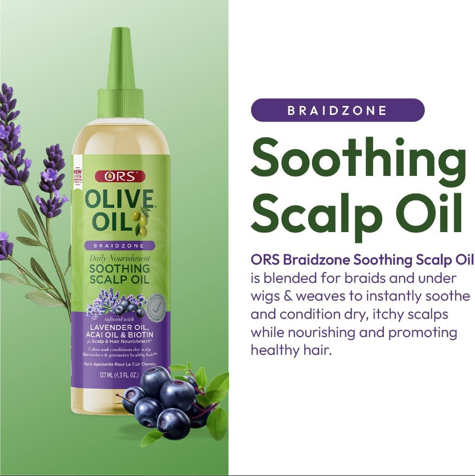 ORS Olive Oil Braidzone Soothing Scalp Oil 127ml