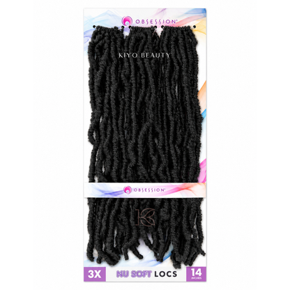 Obsession Bulk 3x Nu Soft Locs 14"