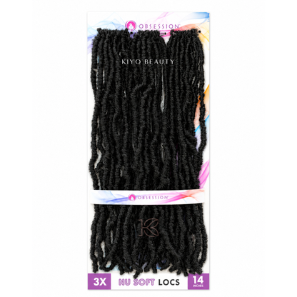 Obsession Bulk 3x Nu Soft Locs 14"