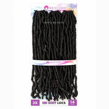 Obsession Bulk 3x Nu Soft Locs 14"