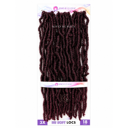 Obsession Bulk 3x Nu Soft Locs 18"