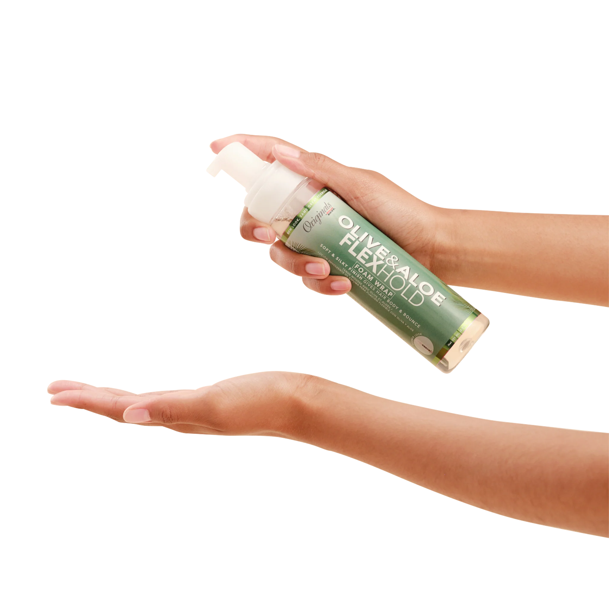 Originals by Africa's Best Olive & Aloe Flex Hold Foam Wrap 8.5oz