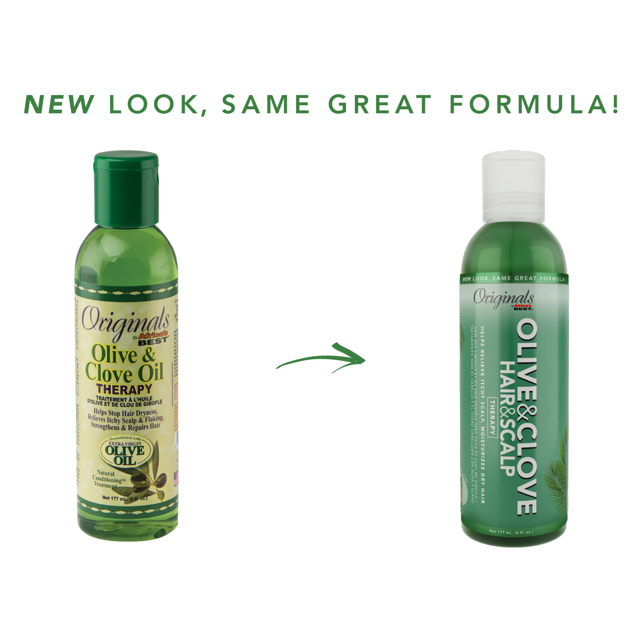 Originals by Africa's Best Olive & Clove Hair & Scalp Oil Therapy 6oz