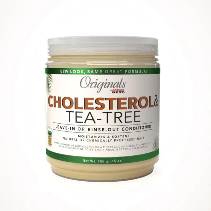 Originals by Africa's Best Cholesterol & Tea Tree Oil Leave-In or Rinse-Out Conditioner 15oz