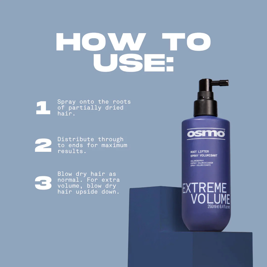 Osmo Extreme Volume Root Lifter 250ml how to use