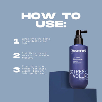 Osmo Extreme Volume Root Lifter 250ml how to use