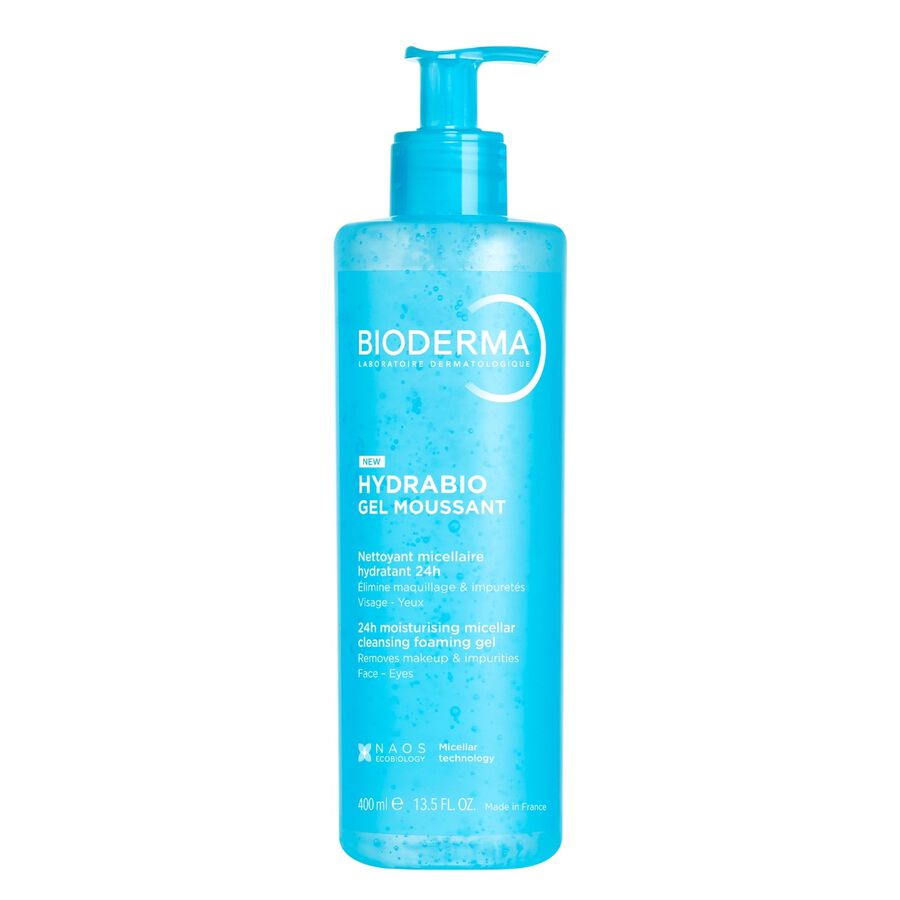 Bioderma Hydrabio 24h Moisturising Micellar Cleansing Foaming Gel 400ml