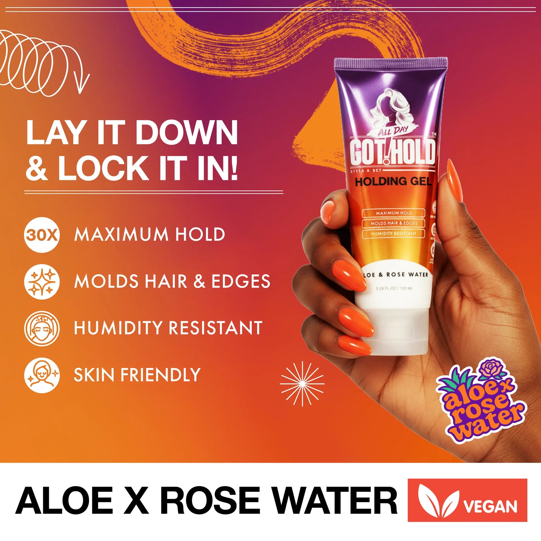 All Day Got Hold Style & Set Holding Gel 100ml