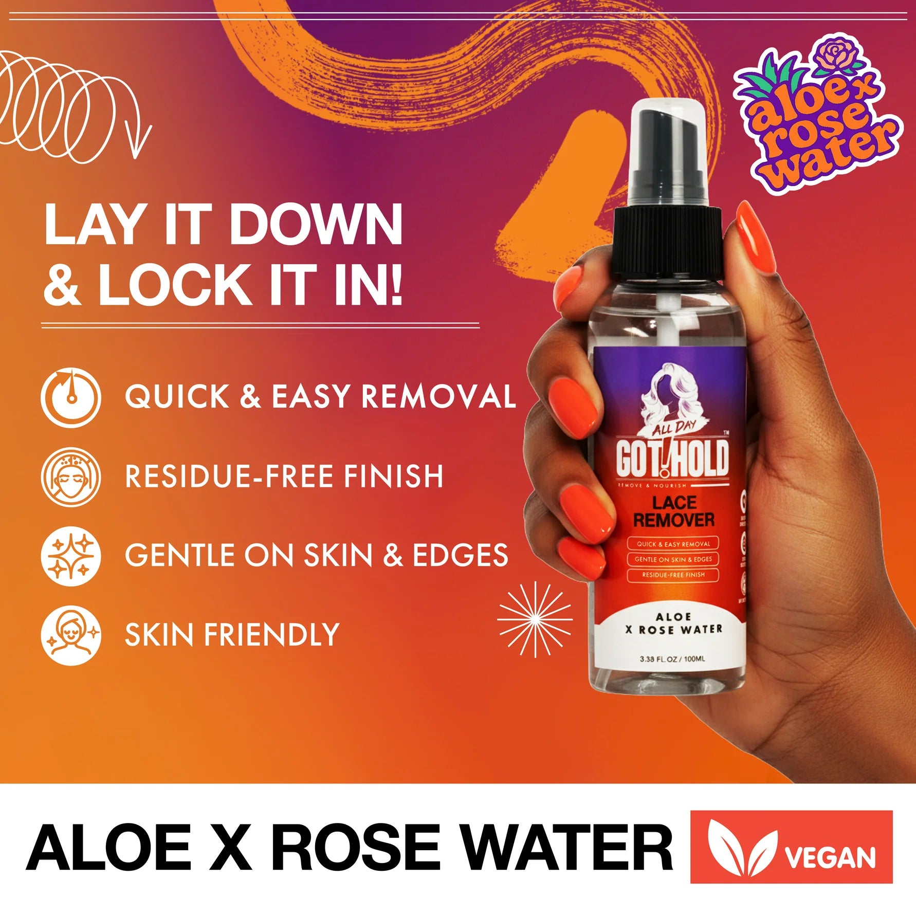 All Day Got Hold Remove & Nourish Lace Remover 100ml