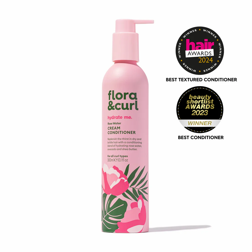 Flora & Curl Rose Water Cream Conditioner 300ml