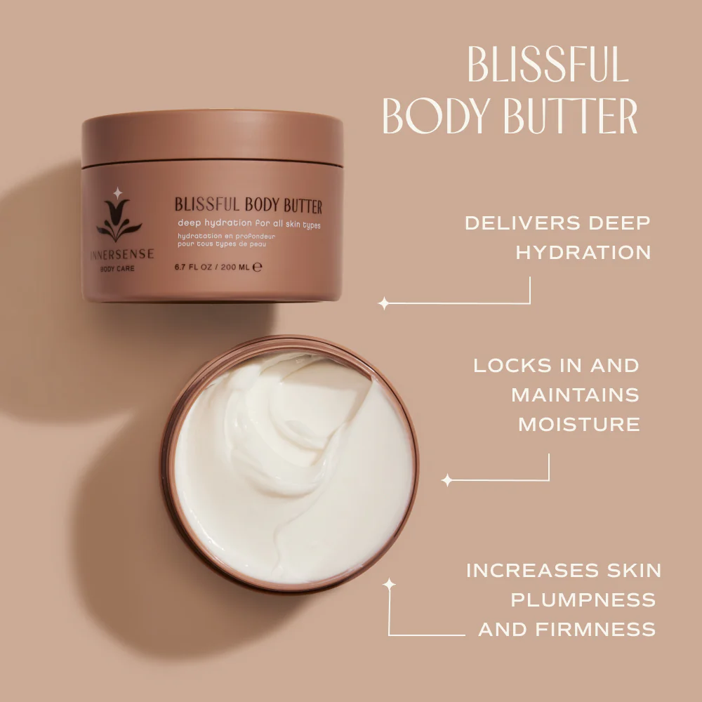 Innersense Blissful Body Butter infographic