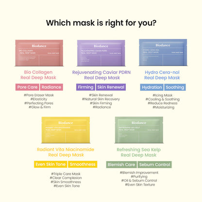 Biodance Rejuvenating Caviar PDRN Real Deep Mask (1pc)