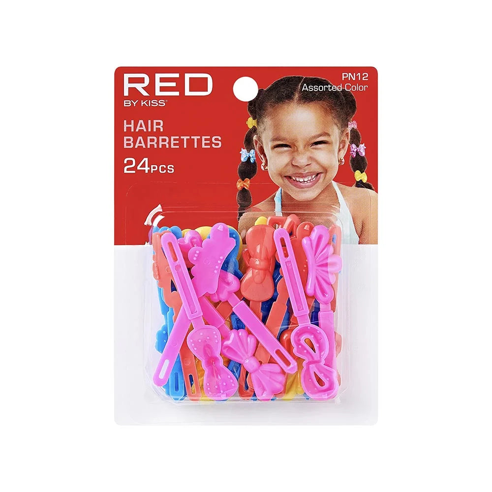 Red By Kiss Hair Barrettes (24pcs)