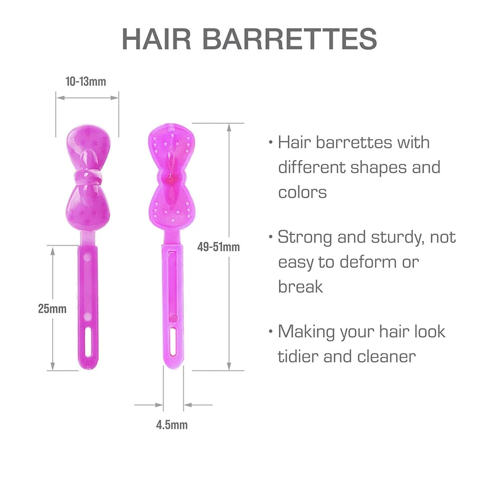 Red By Kiss Hair Barrettes (24pcs)