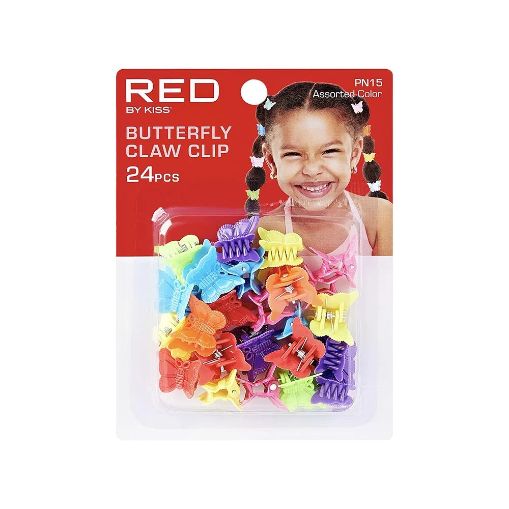 Red By Kiss Hair Barrettes (24pcs)