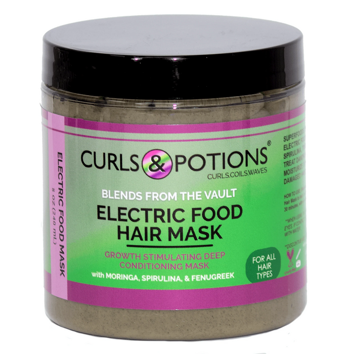Curls & Potions Blends: Electric Food Hair Mask 8oz