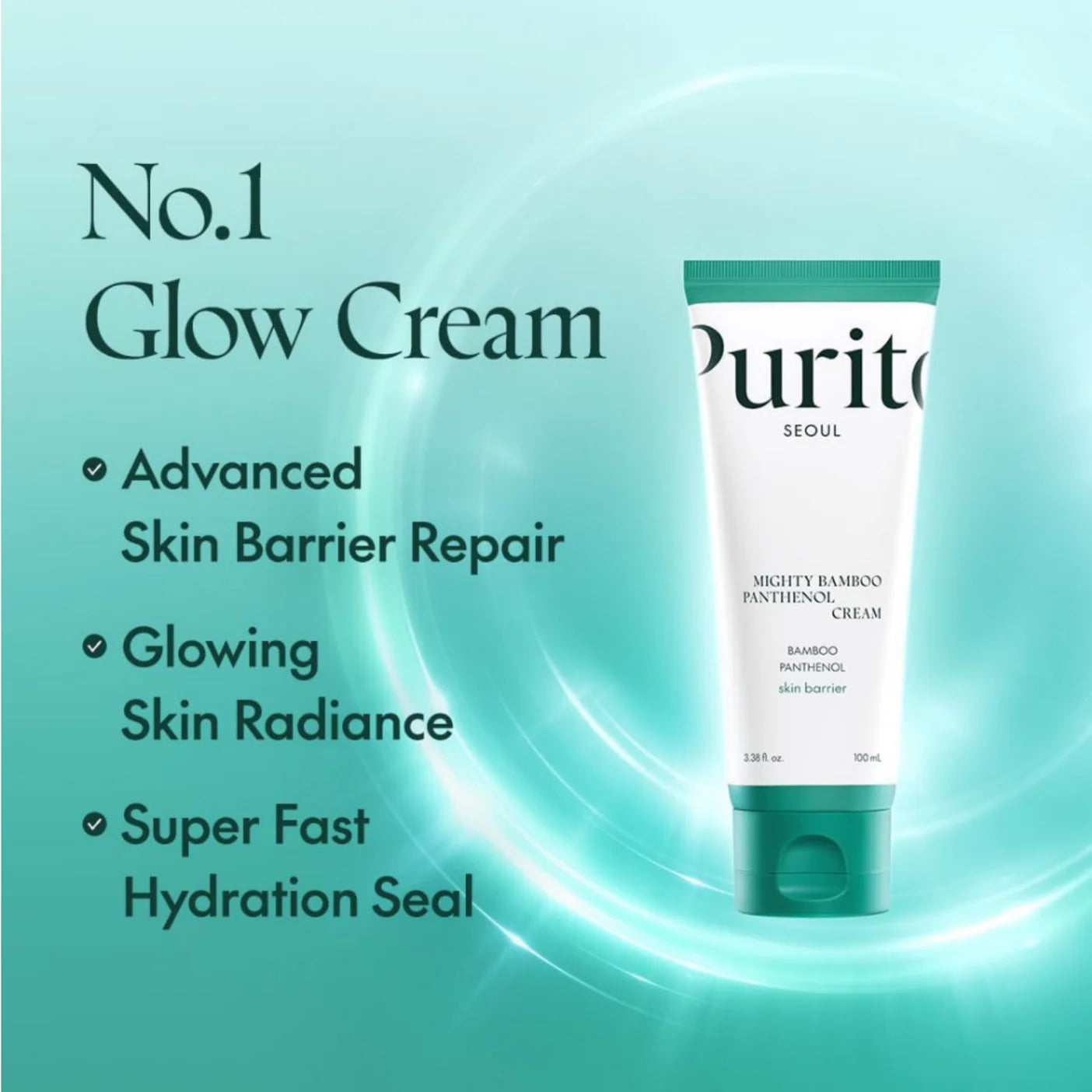 Purito Mighty Bamboo Panthenol Cream 100ml