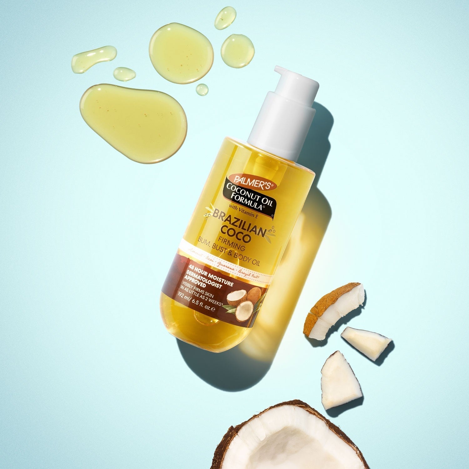 Palmer's Brazilian Coco Firming Bum, Bust & Body Oil 192ml
