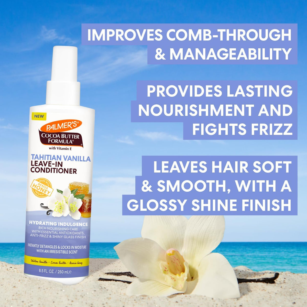 Palmer’s Cocoa Butter Formula Tahitian Vanilla Leave-In Conditioner 250ml