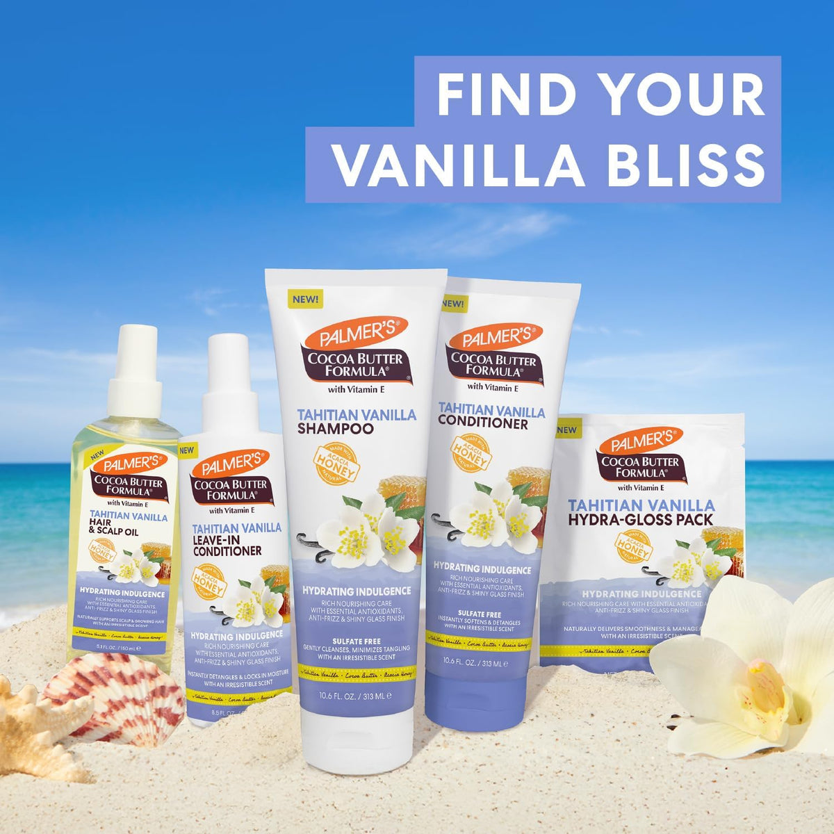 Palmer’s Cocoa Butter Formula Tahitian Vanilla Leave-In Conditioner 250ml