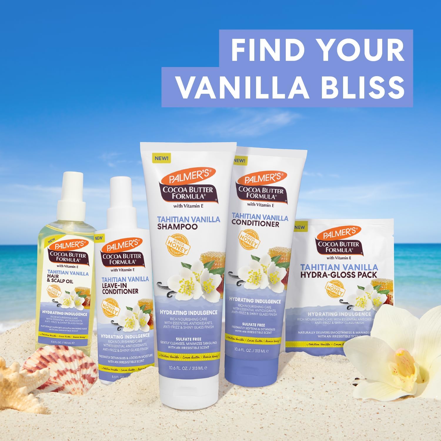 Palmer’s Cocoa Butter Formula Tahitian Vanilla Shampoo 313ml