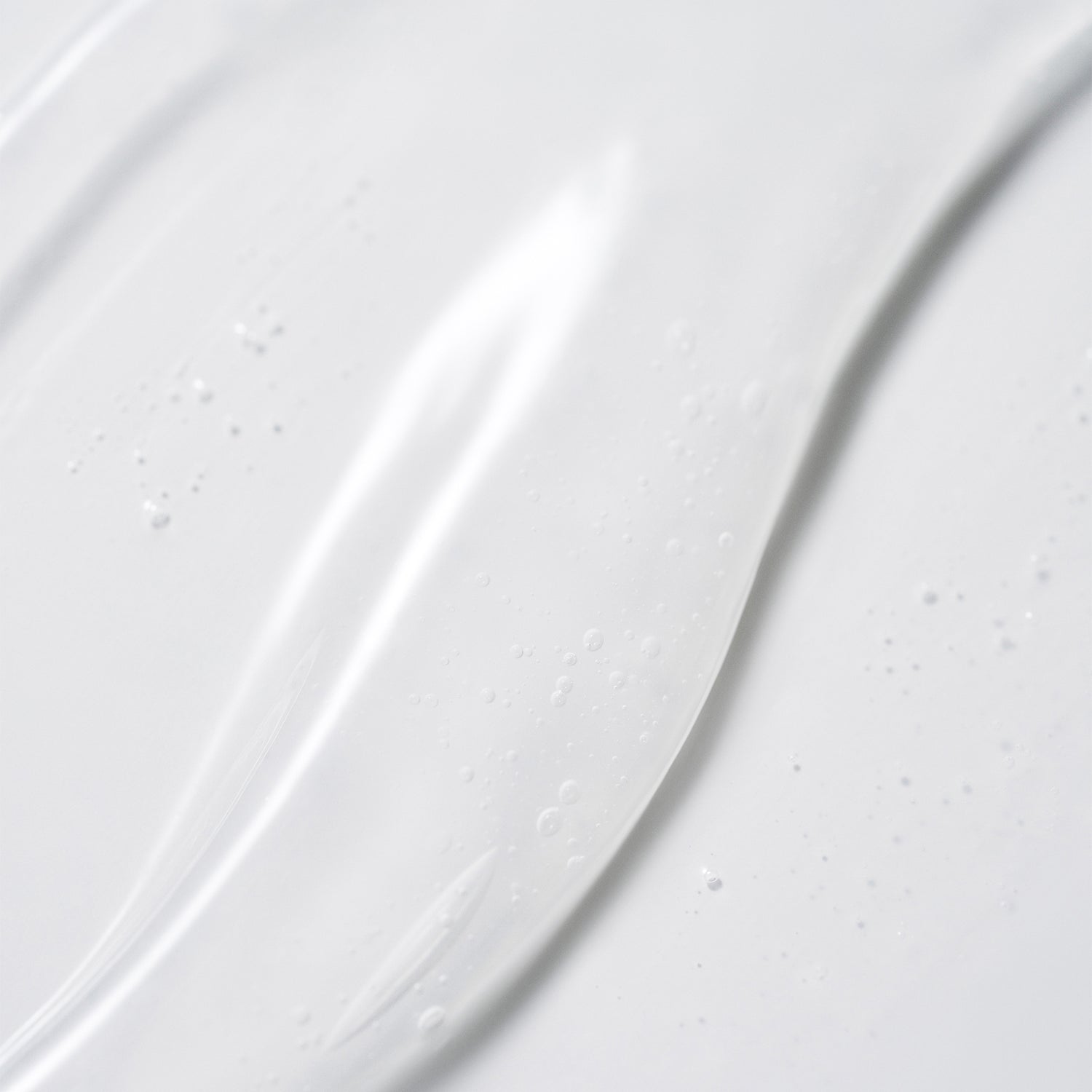 Close-up of a white cream with subtle texture