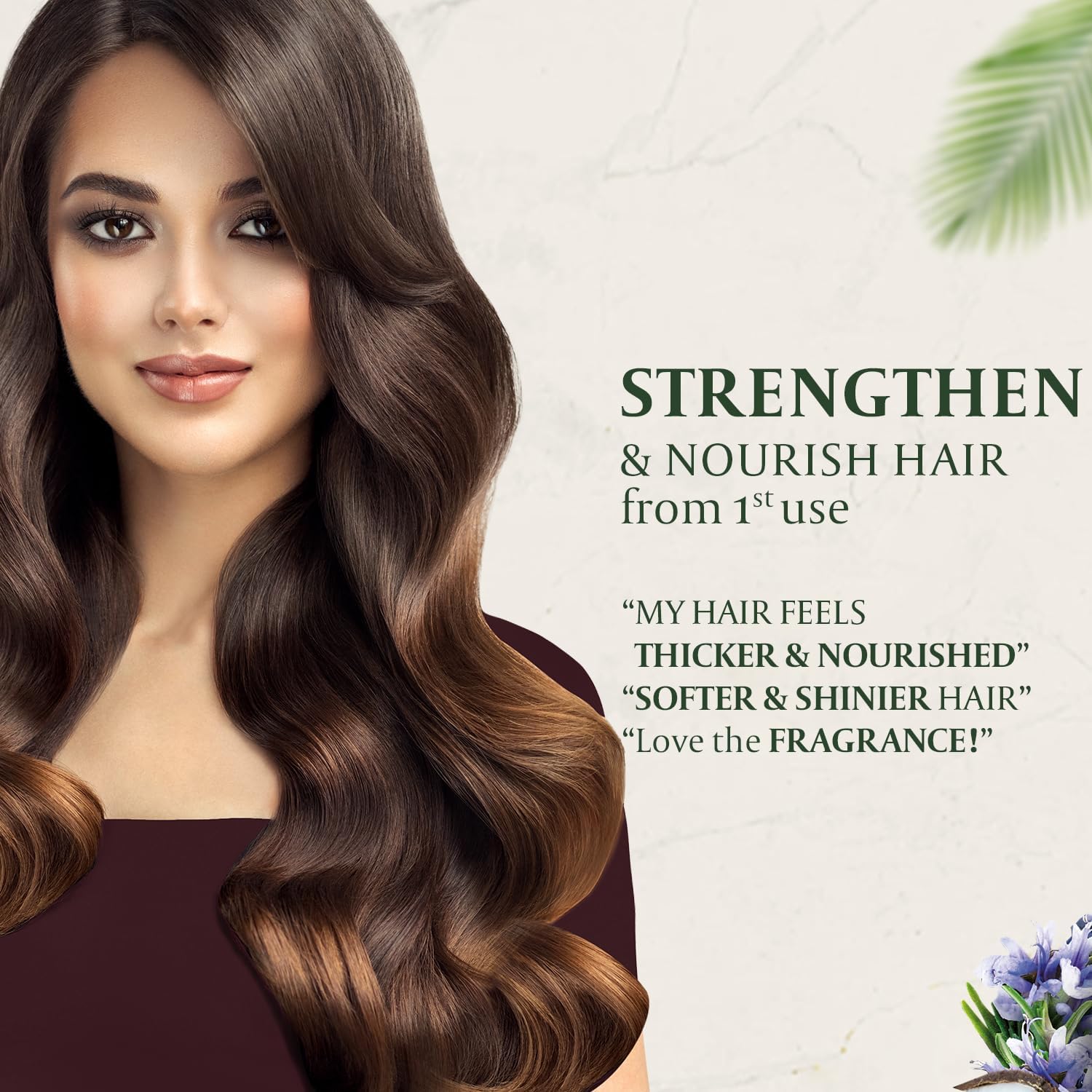 Parachute Advansed Rosemary Enriched Coconut Hair Oil 200ml with Indian model and comments by users