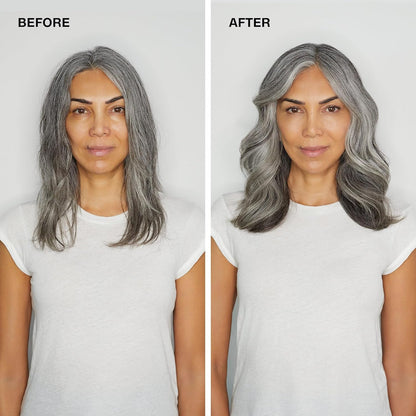 Paul Mitchell Invisiblewear Volume Whip 200ml before and after front look on fragile hair
