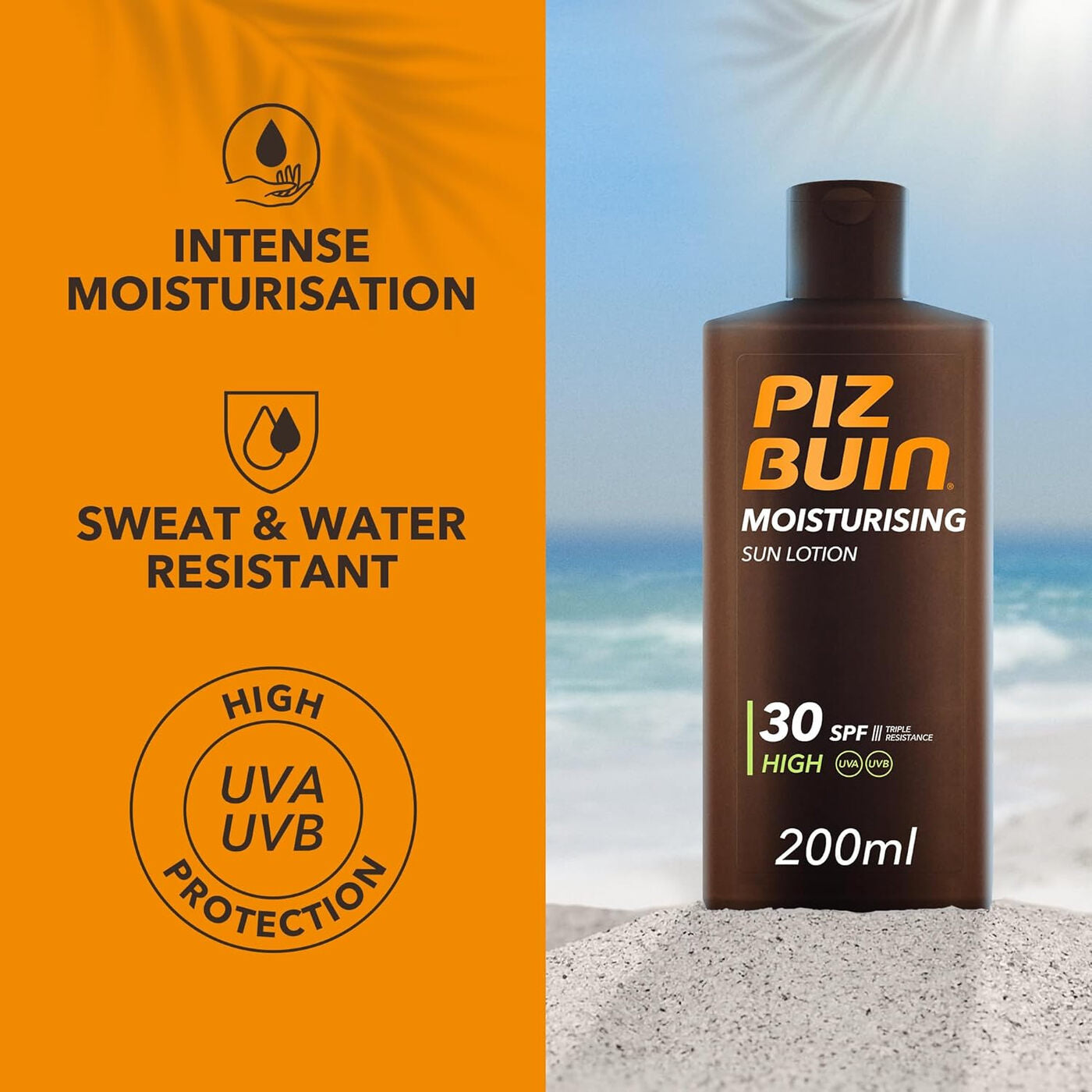 Piz Buin Allergy Sun Sensitive Skin SPF 30 Lotion 200ml