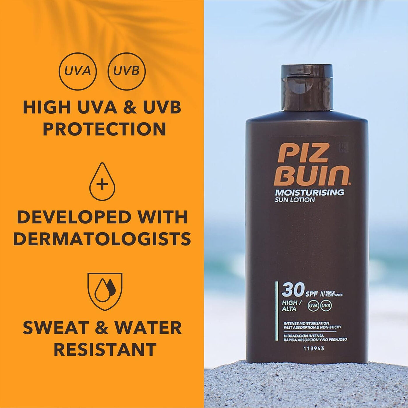 Piz Buin Allergy Sun Sensitive Skin SPF 30 Lotion 200ml