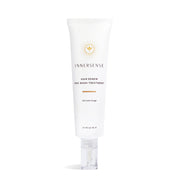 A white squeeze tube of Innersense Hair Renew Pre-Wash Treatment with a clear cap, shown on a clean white background.