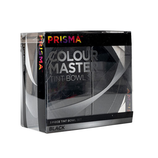 Prisma Colour Master Tint Bowl Black 3pc