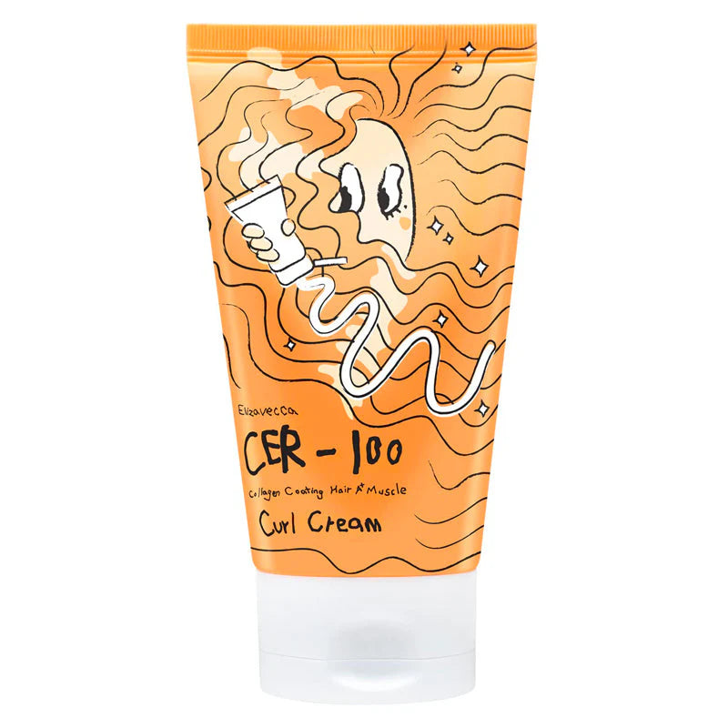 Elizavecca CER-100 Collagen Coating Hair A+ Muscle Curl Cream 120ml