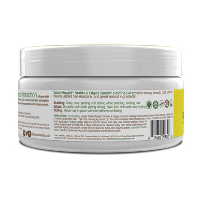 Taliah Waajid Protective Styles Braids &amp; Edges Smooth Holding Gel 8oz