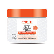 Cantu Protective Styles By Angela Braiding & Twisting Gel with Marula Oil & Aloe Vera 8oz
