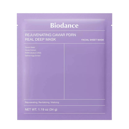 Biodance Rejuvenating Caviar PDRN Real Deep Mask (1pc)