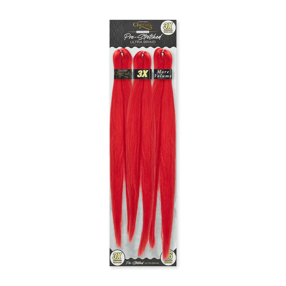 Cherish 3x Pre Stretched Ultra Braid Pre-Pulled 46" 3 Pack