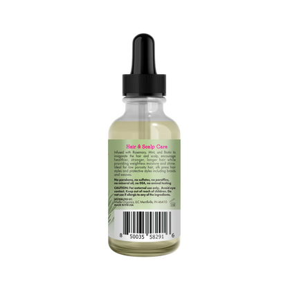 Mielle Organics Rosemary Mint LIGHT Scalp &amp; Hair Strengthening Oil