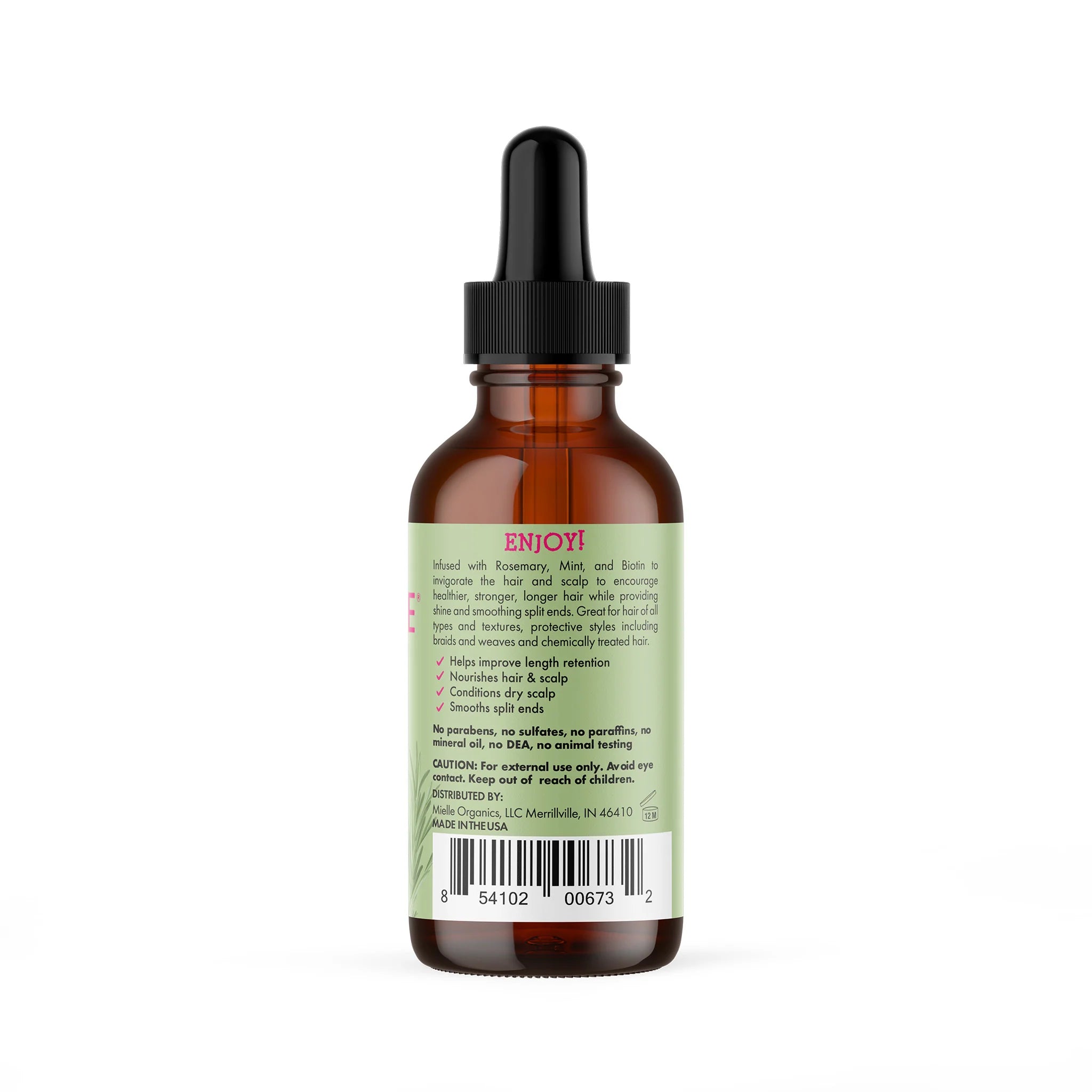 Mielle Organics Rosemary Mint Scalp & Hair Strengthening Oil 2oz