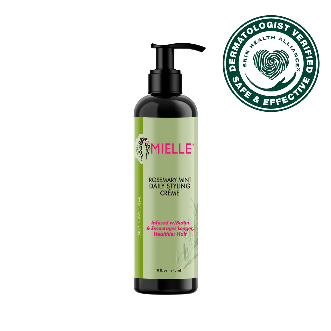 Mielle Organics Rosemary Mint Multi-Vitamin Daily Styling Crème 8oz