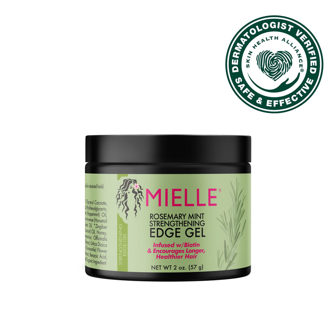 Mielle Organics Rosemary Mint Strengthening Edge Gel 2oz