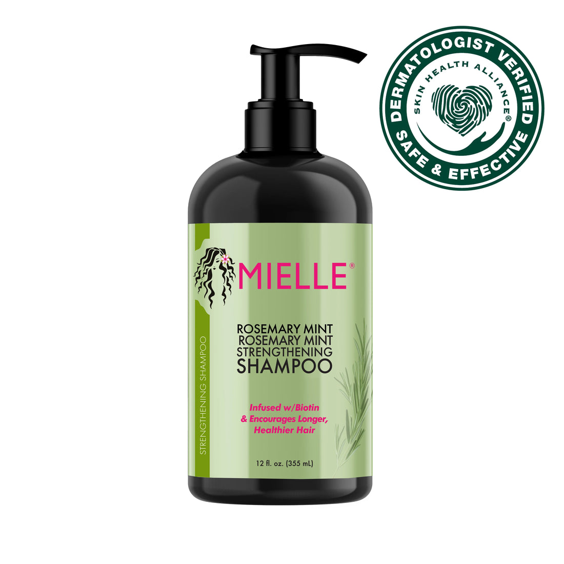 Mielle Organics Rosemary Mint Strengthening Shampoo 12oz