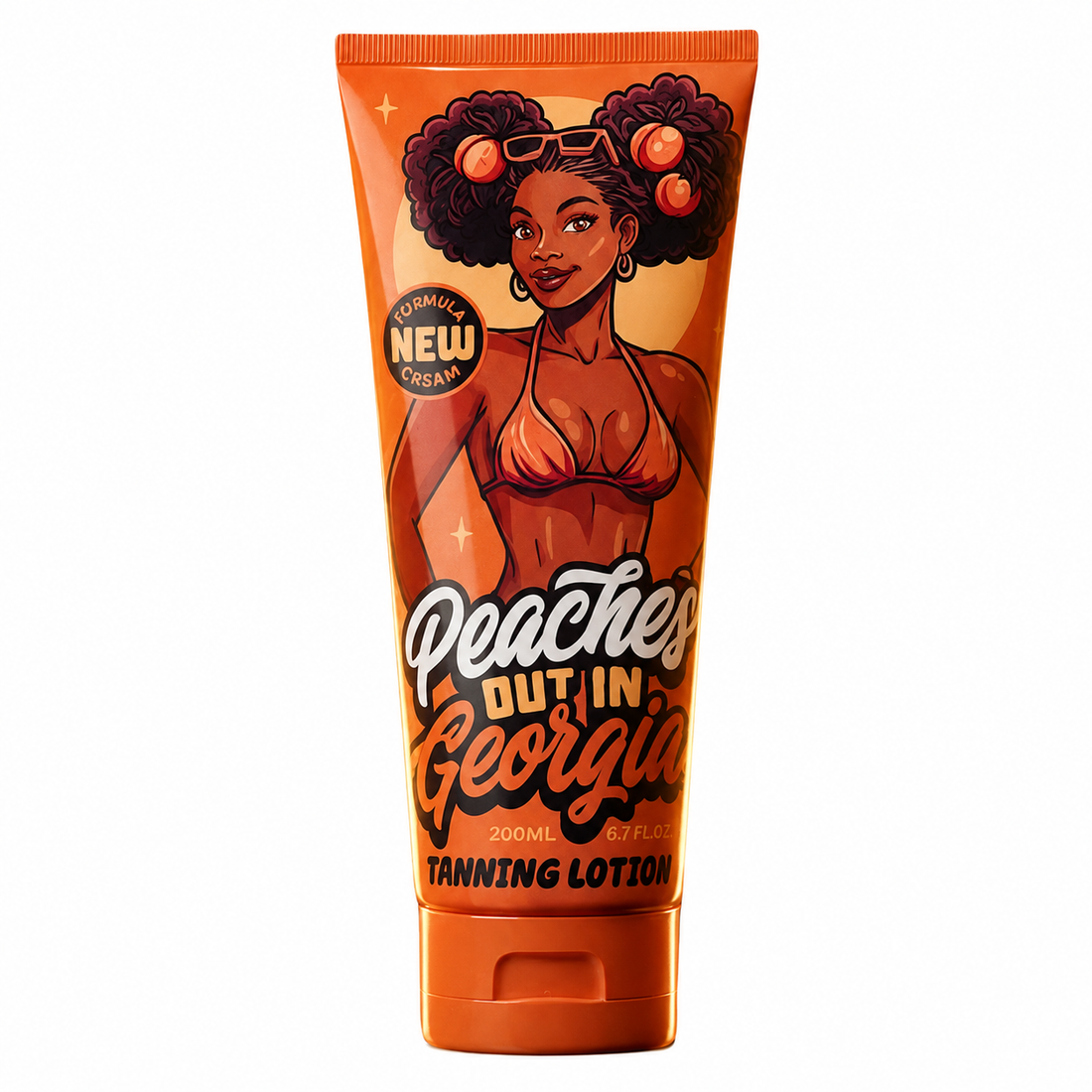 Rapid Tan Peaches Out In Georgia Tanning Lotion 200ml available at Kiyo Beauty