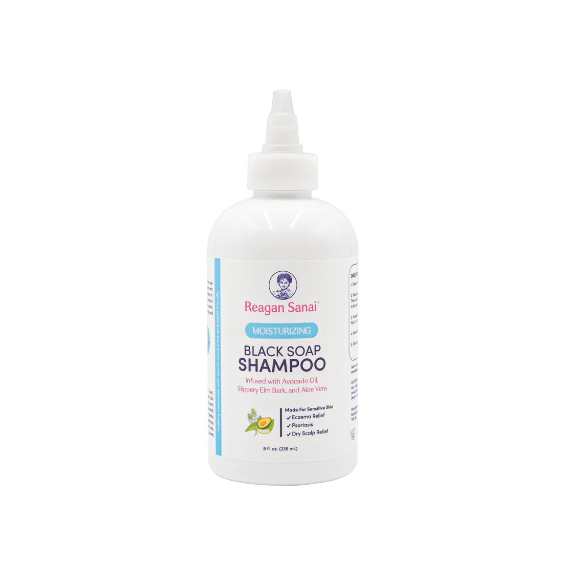 Reagan Sanai Moisturizing Black Soap Shampoo 8oz