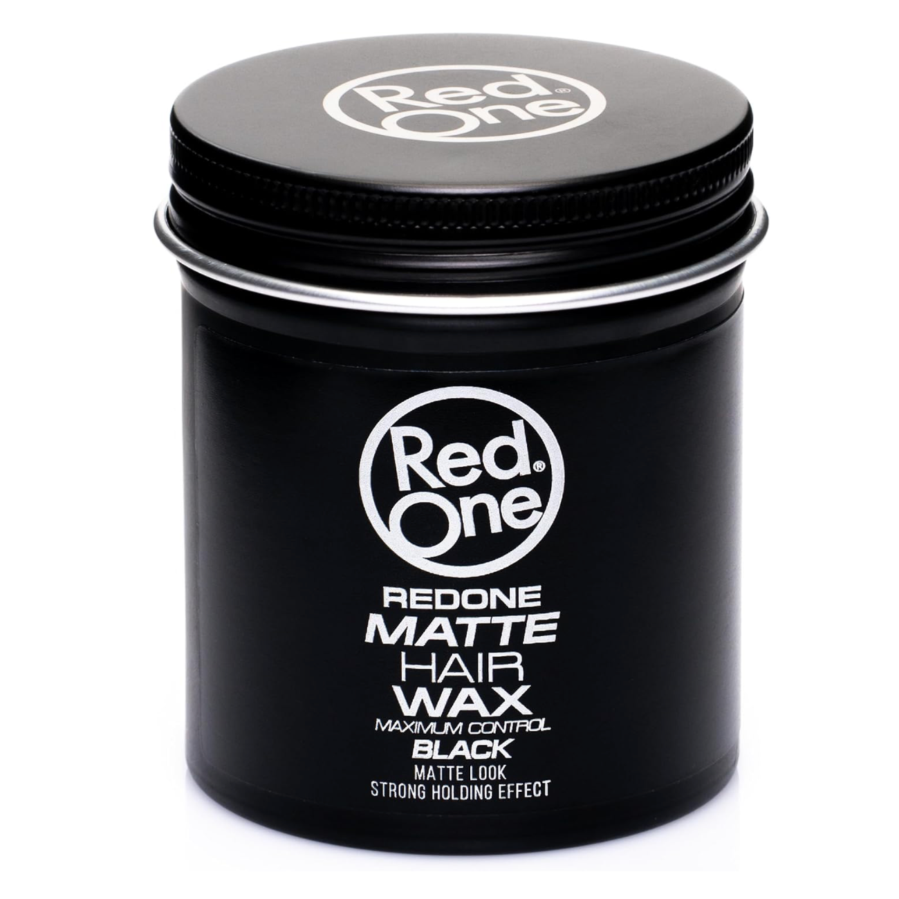 Red One Matte Strong Hold Hair Wax Black 100ml