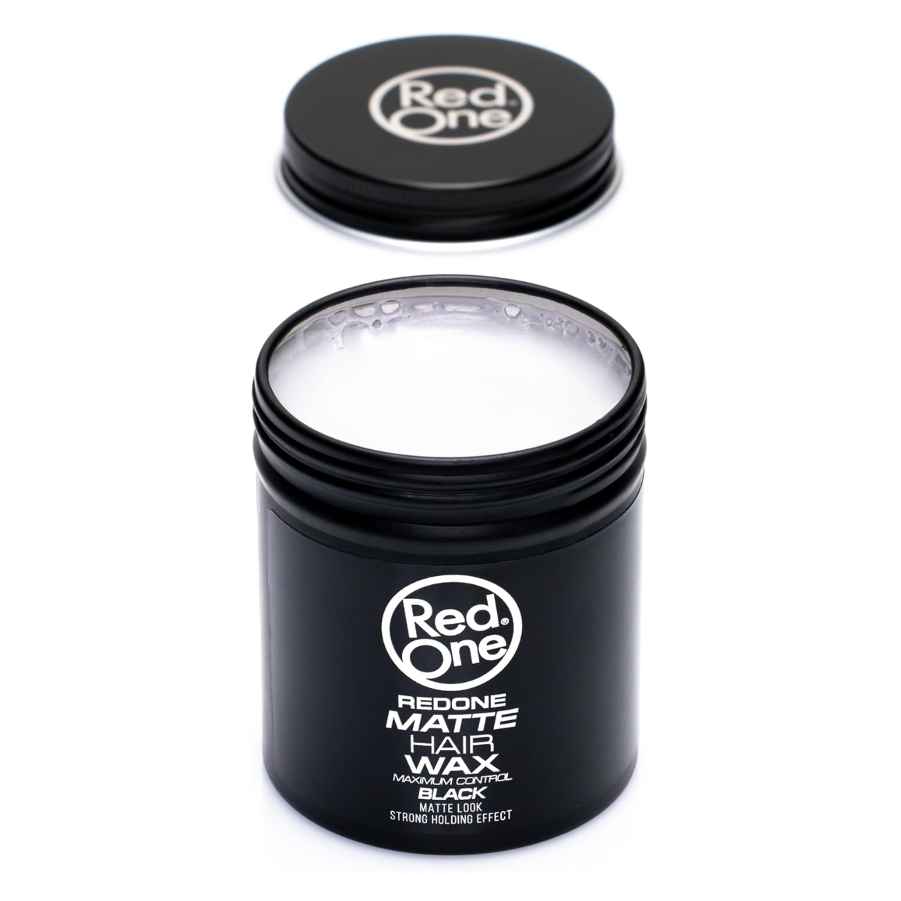 Red One Matte Strong Hold Hair Wax Black 100ml